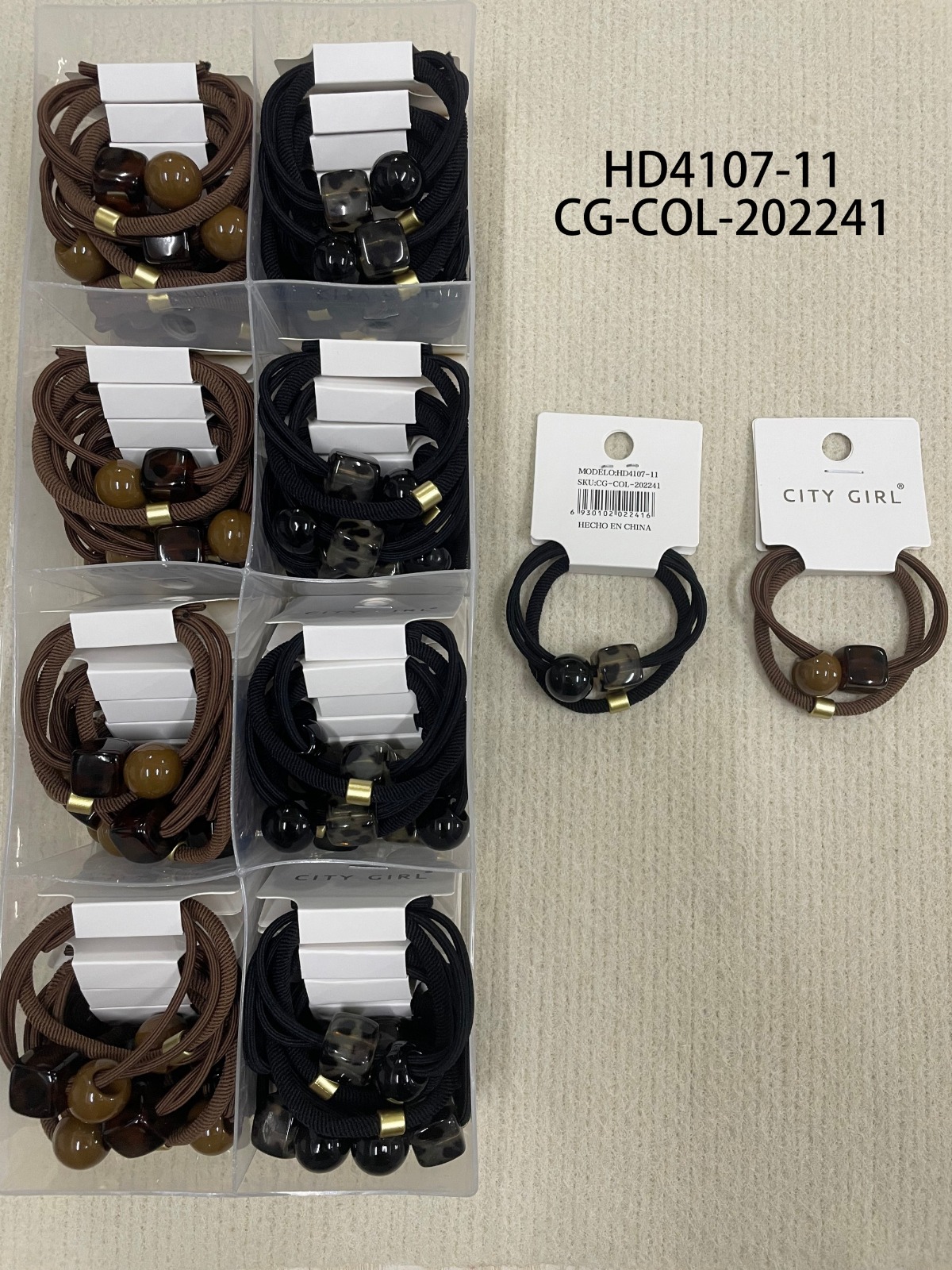 SET DE COLITAS X2 PCS CITY GIRL HD4107-11*1500