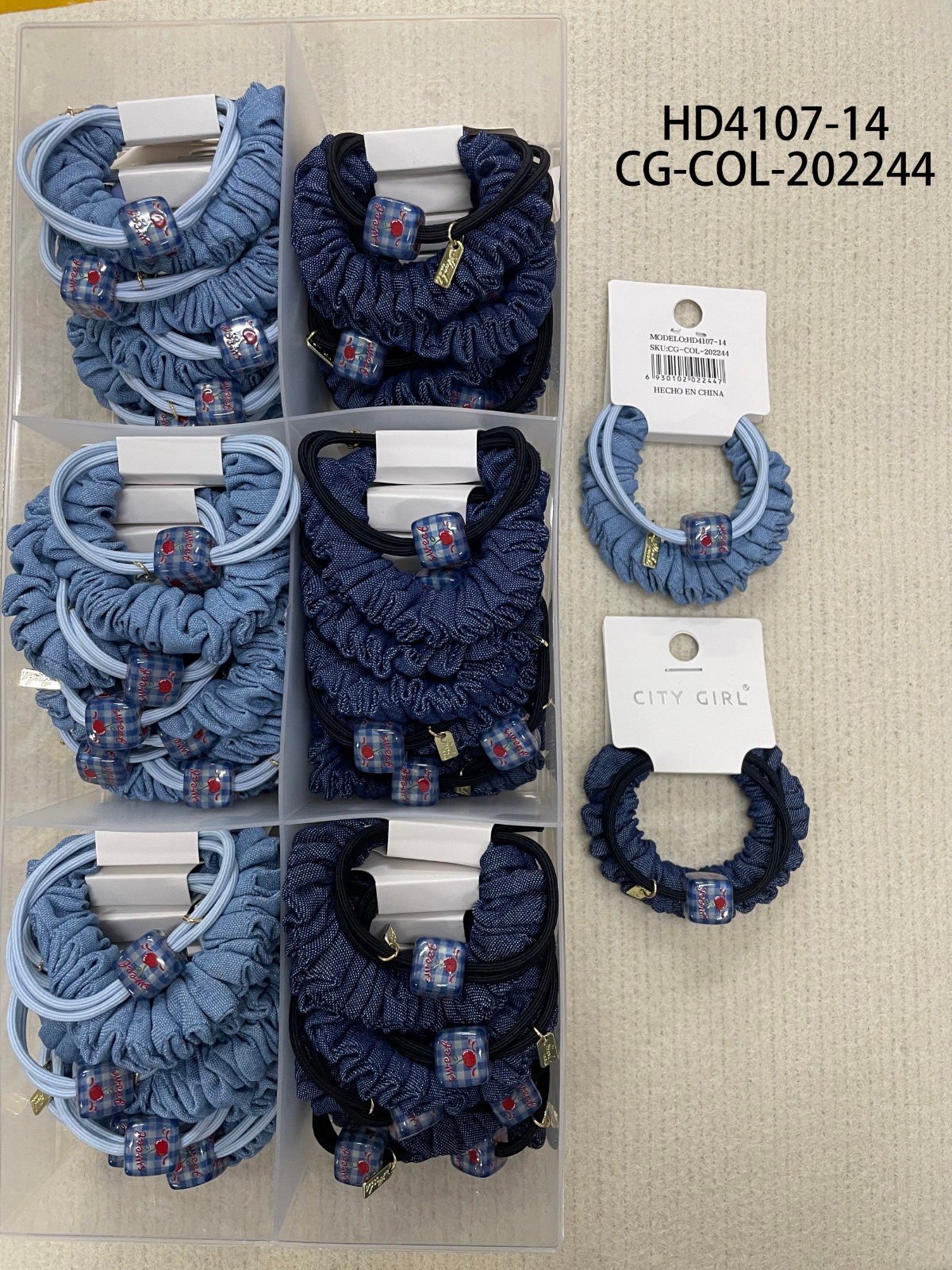 SET DE COLITAS X2PCS CITY GIRL HD4107-14*1440