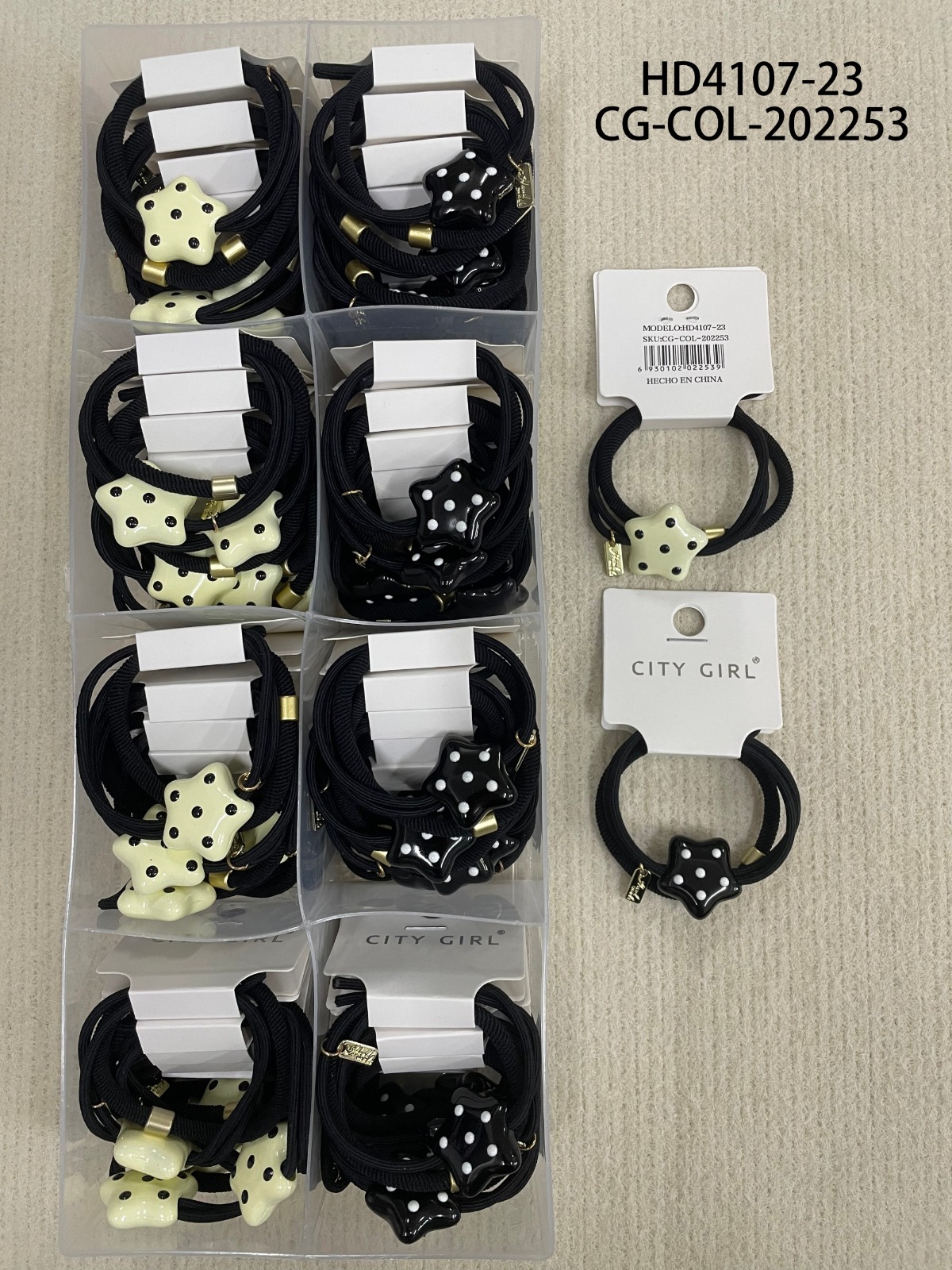 SET DE COLITAS X2PCS CITY GIRL HD4107-23*1500