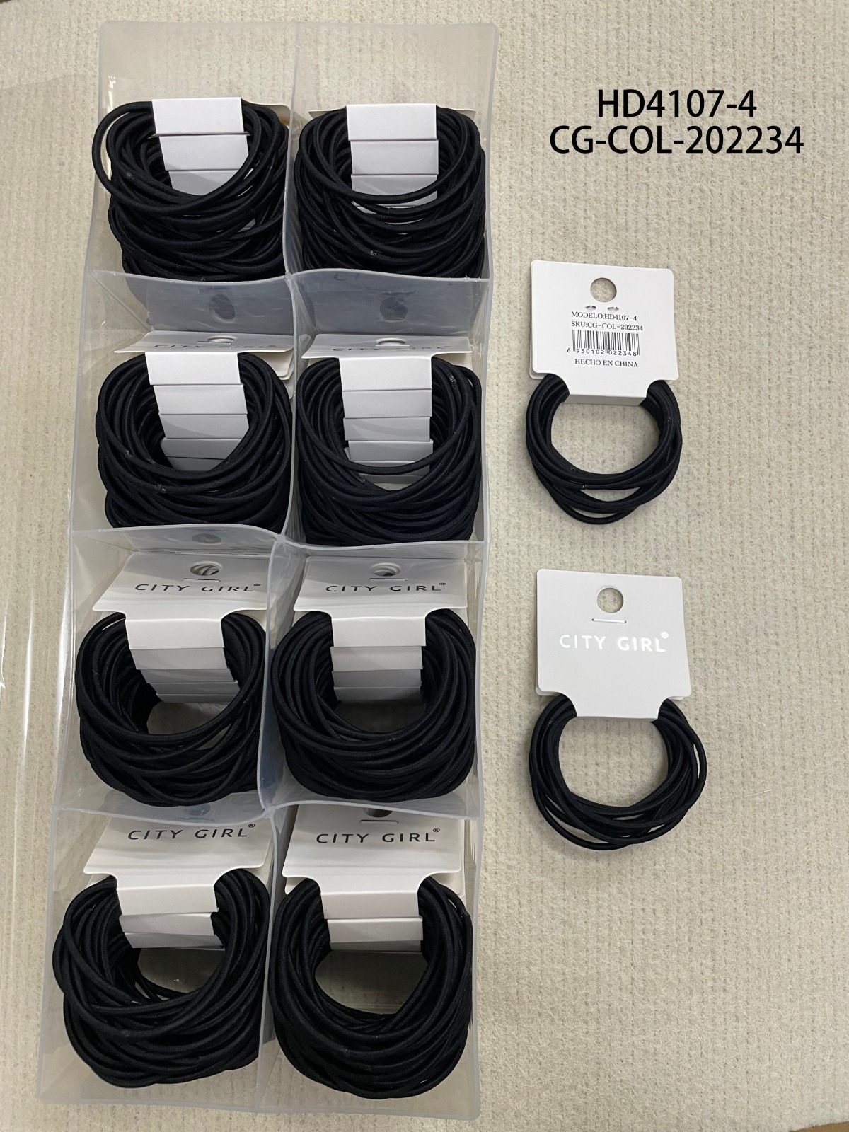 SET DE COLITAS CITY GIRL HD4107-4*1500