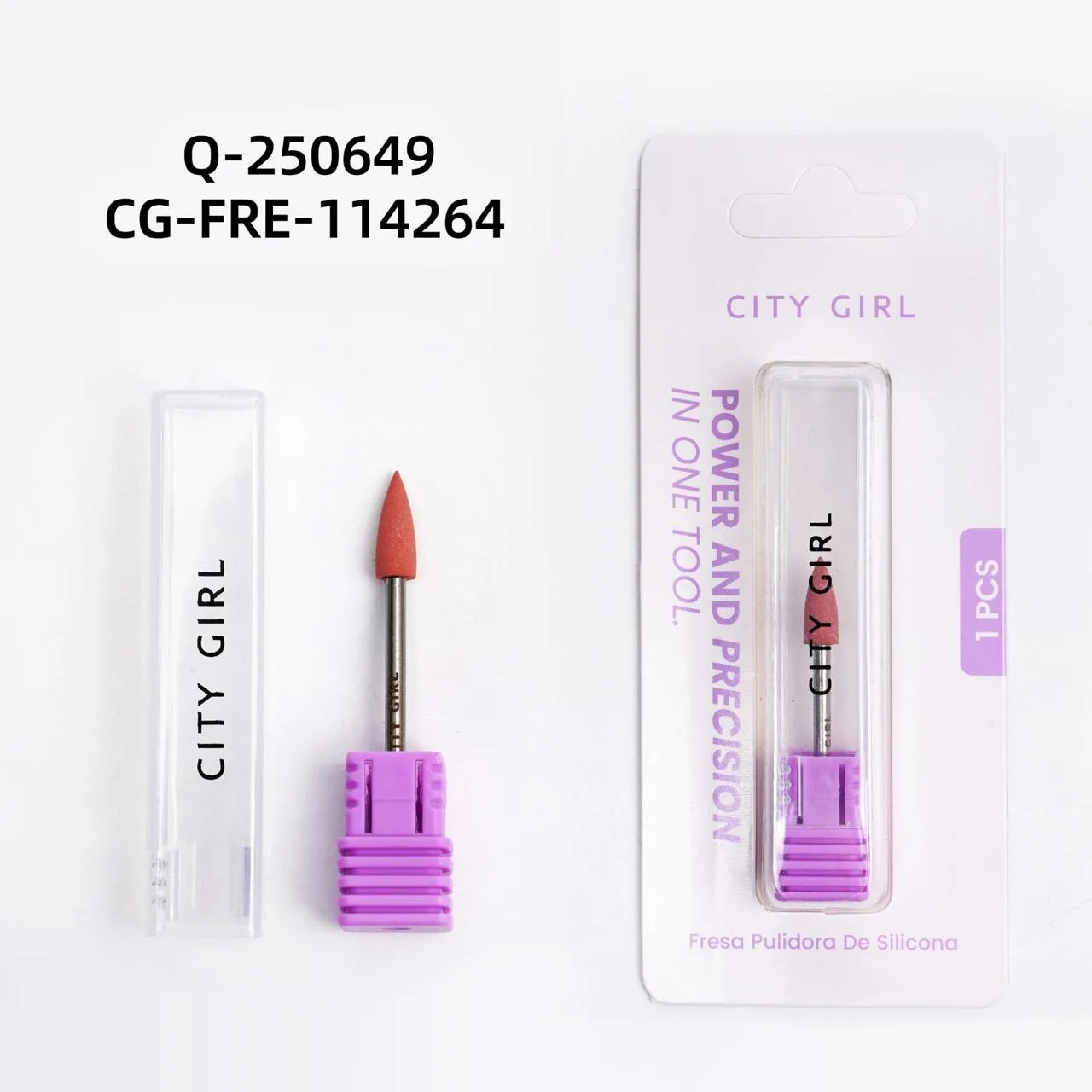 FRESA PULIDORA DE SILICONA CITY GIRL Q-250649*1200