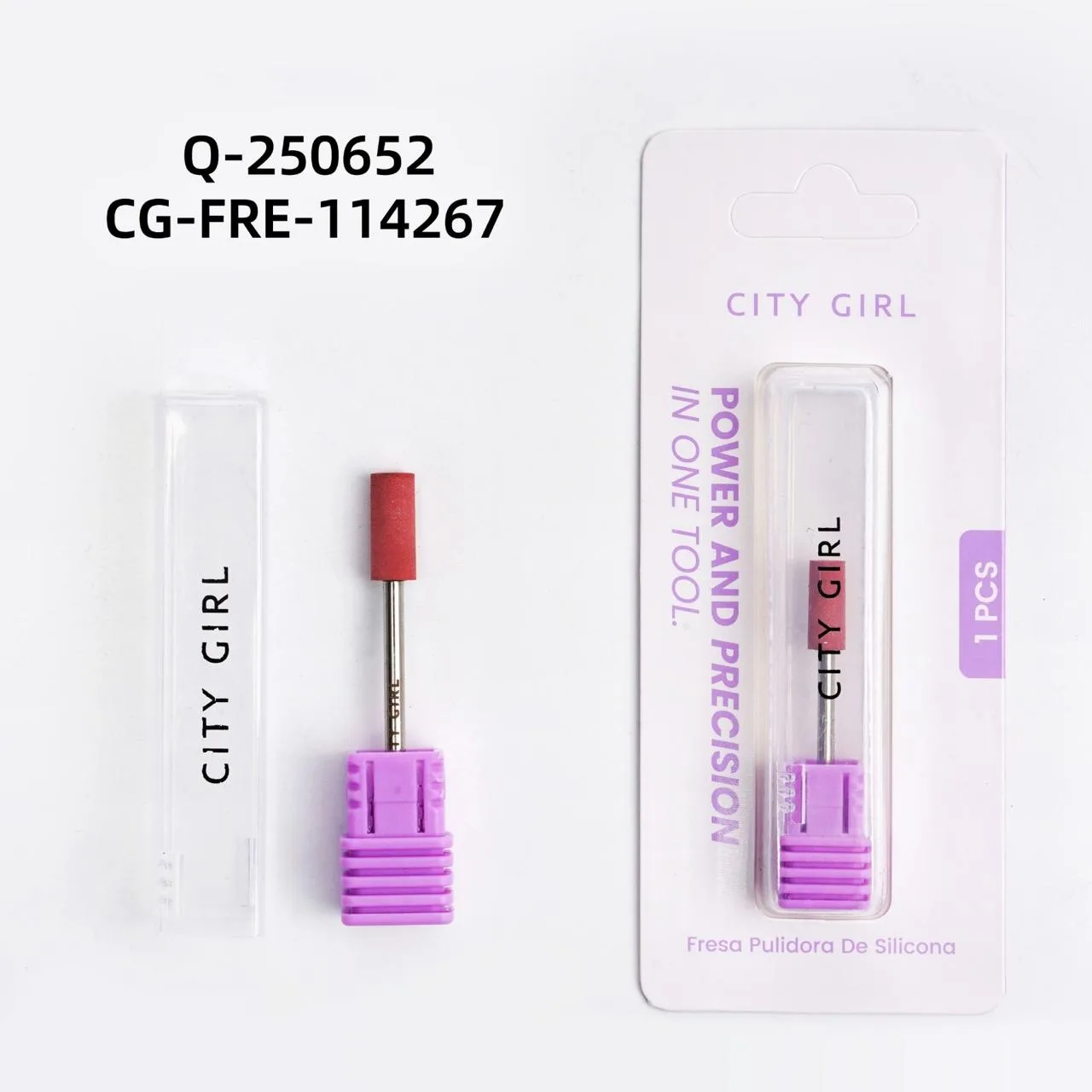 FRESA PULIDORA DE SILICONA CITY GIRL Q-250652*1200