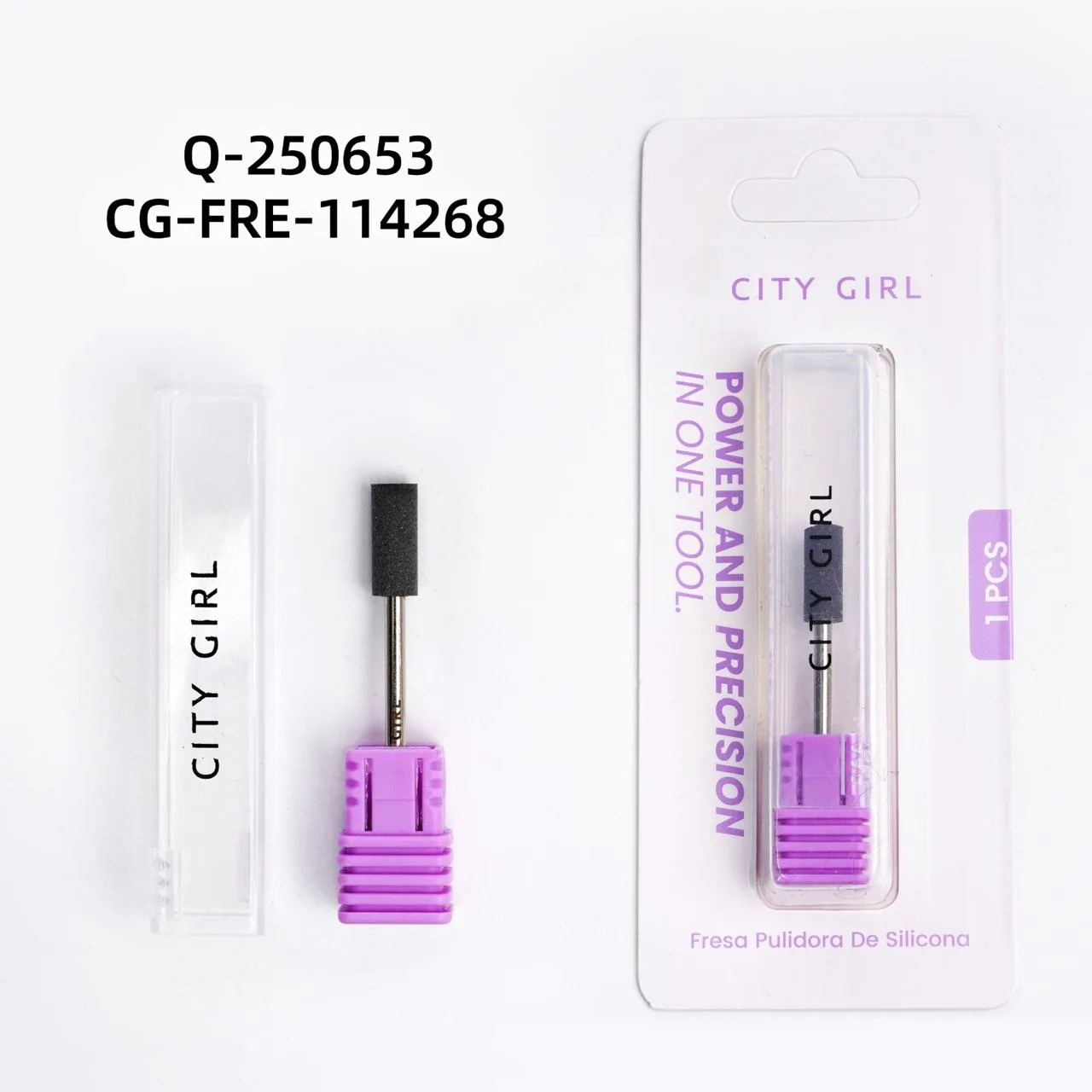 FRESA PULIDORA DE SILICONA CITY GIRL Q-250653*1200