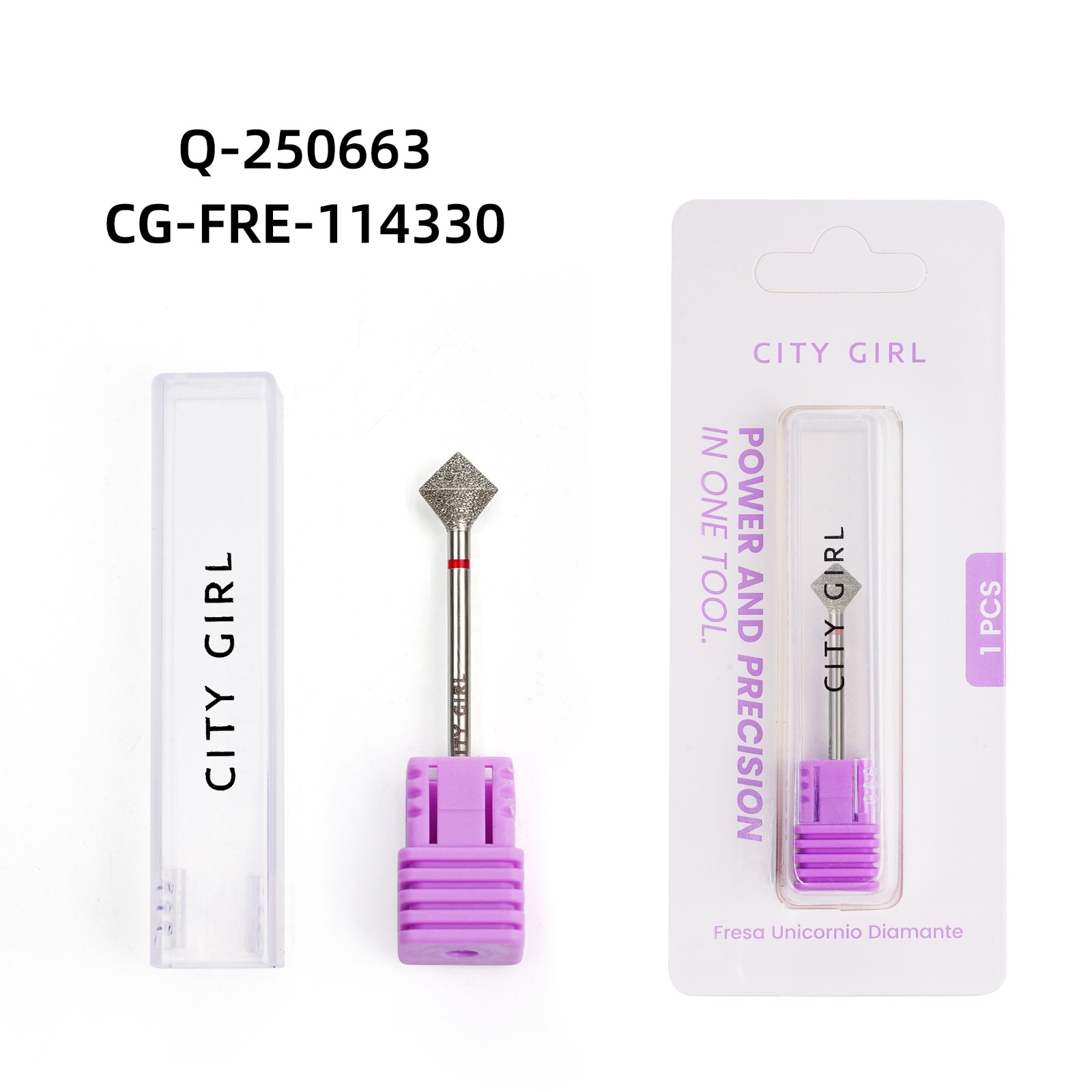 FRESA UNICORNIO DIAMANTE (ROJA) CITY GIRL Q-250663*1200