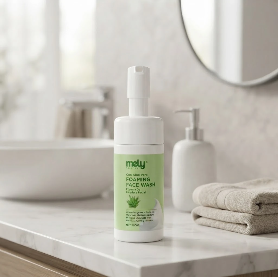 Espuma Limpiadora Facial De Aloe Vera Mely MY893072