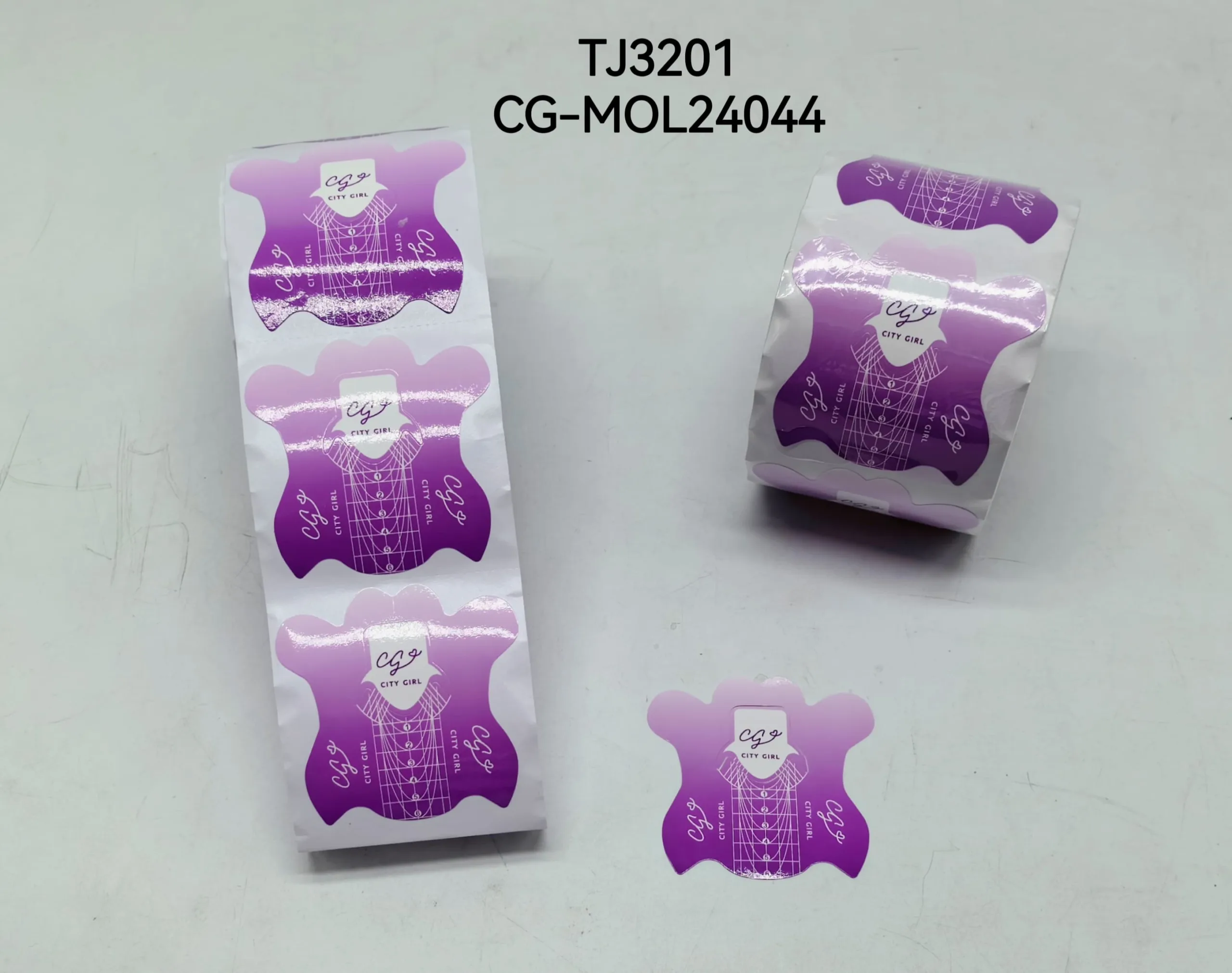 MOLDE VIOLETA X300PCS CITY GIRL TJ3201*50