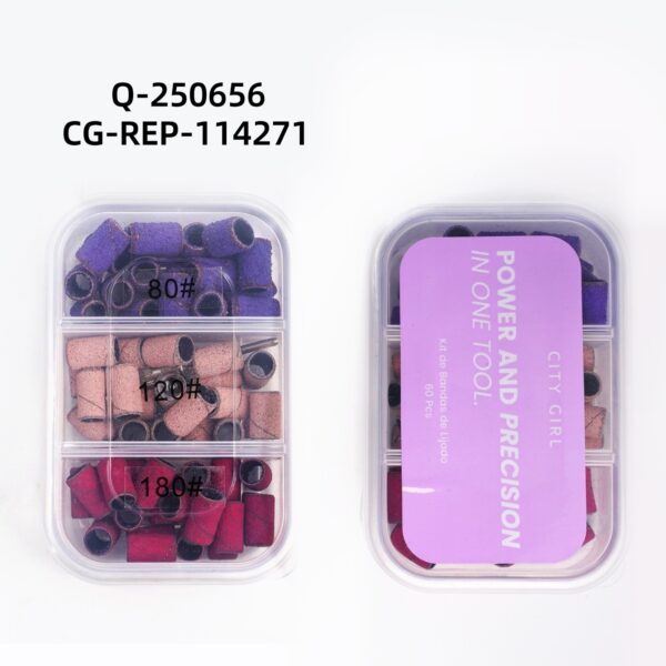 KIT DE BANDAS DE LIJADO CITY GIRL – 60PCS  Q-250656